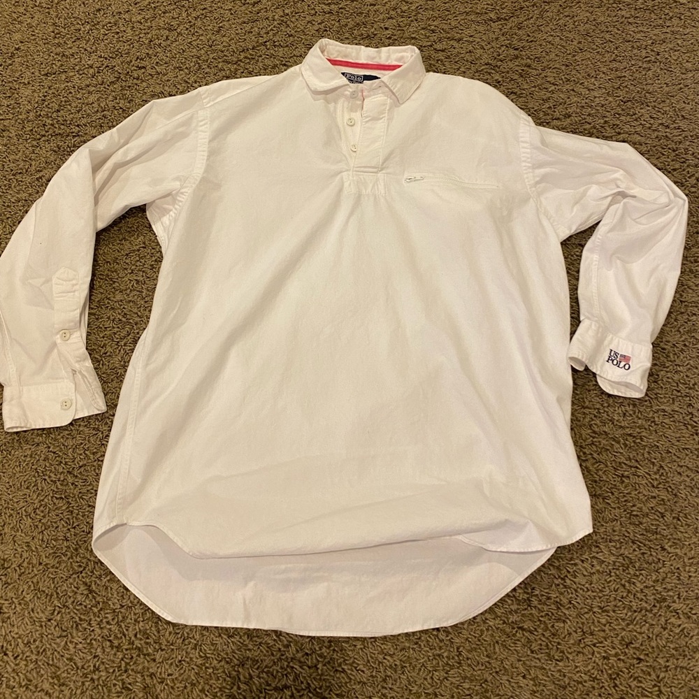 Polo by Ralph Lauren 3-Button Pull-Over Shirt